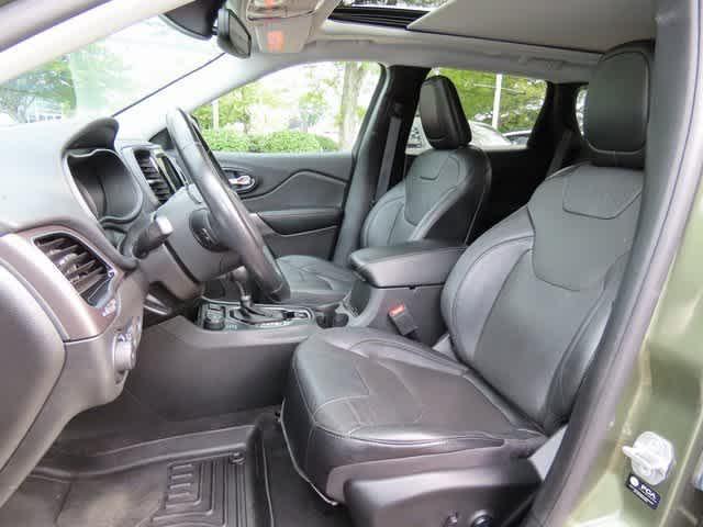 used 2021 Jeep Cherokee car, priced at $21,104