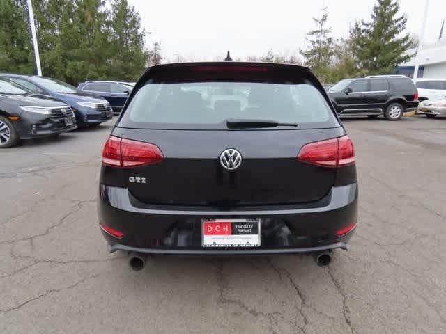 used 2018 Volkswagen Golf GTI car, priced at $17,999