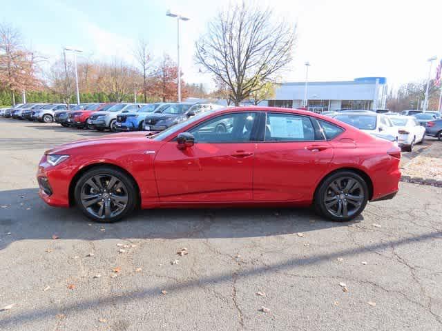 used 2021 Acura TLX car, priced at $30,599