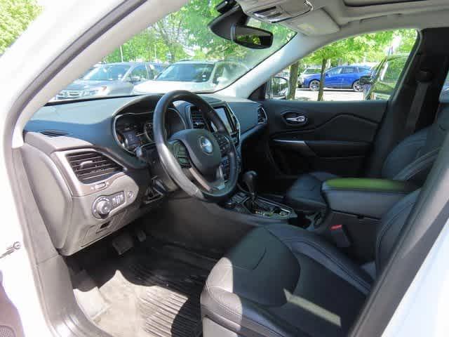 used 2021 Jeep Cherokee car, priced at $23,010