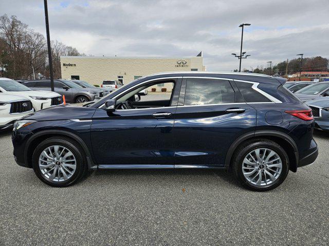 new 2025 INFINITI QX50 car, priced at $49,270