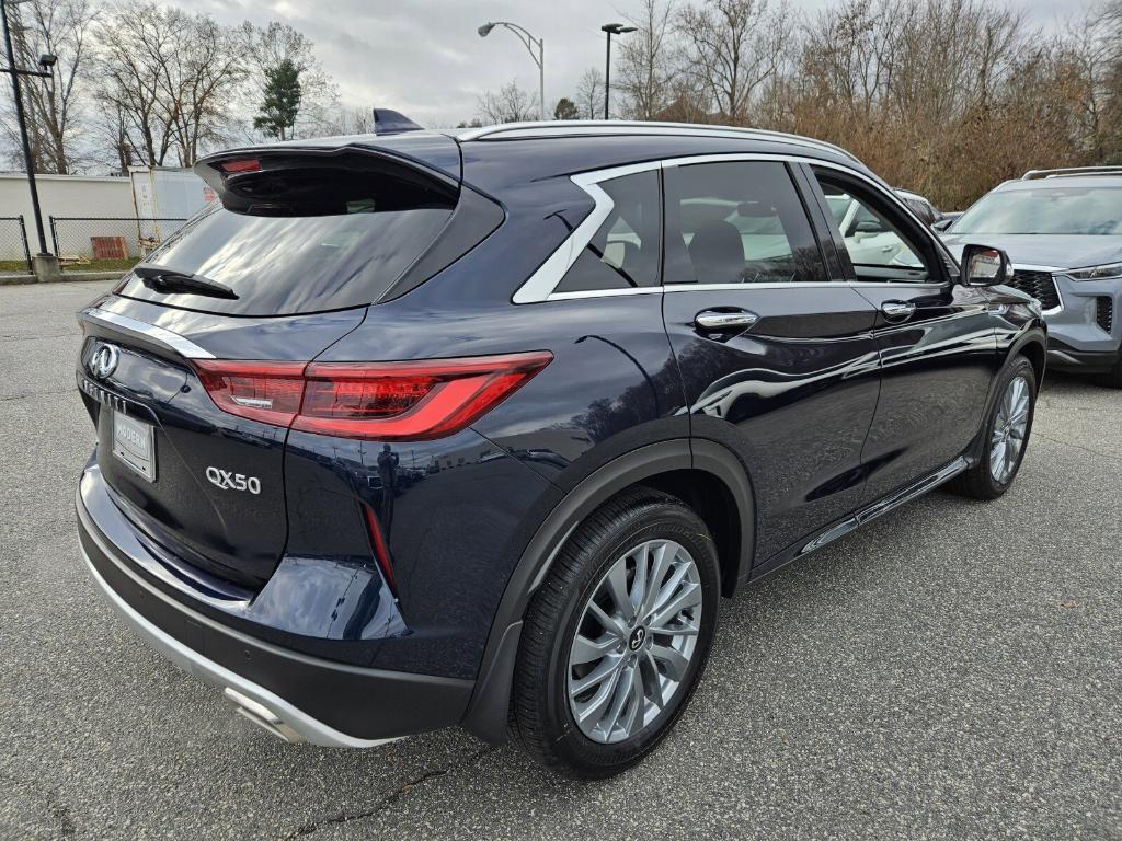 new 2025 INFINITI QX50 car, priced at $47,318