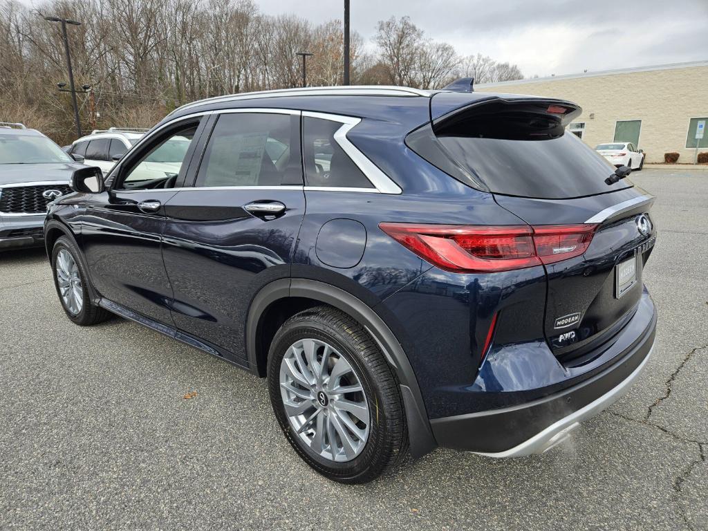 new 2025 INFINITI QX50 car, priced at $47,318