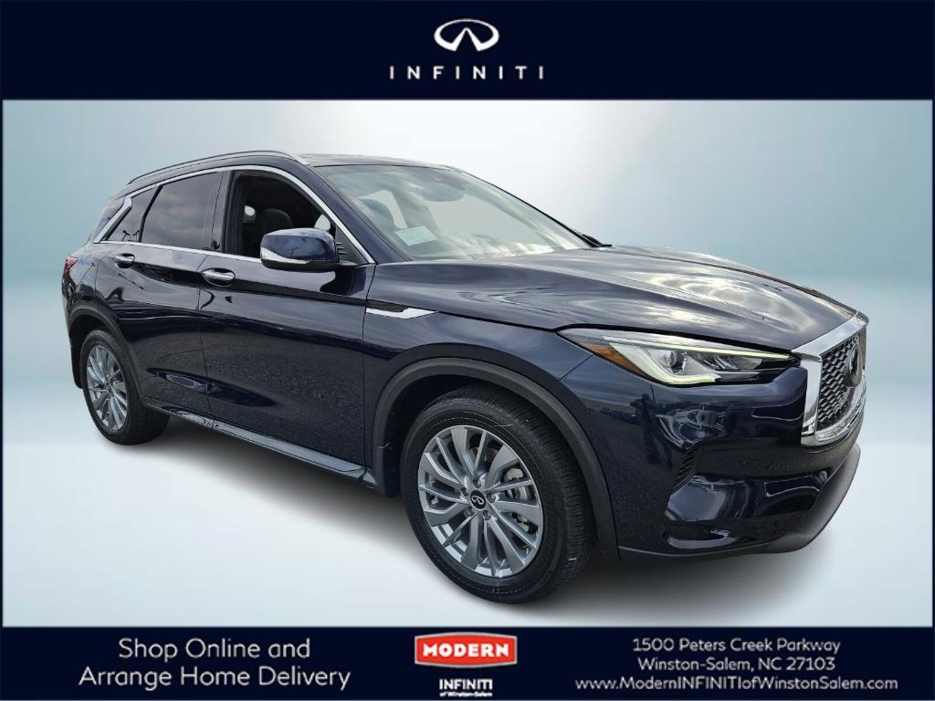 new 2025 INFINITI QX50 car, priced at $47,318