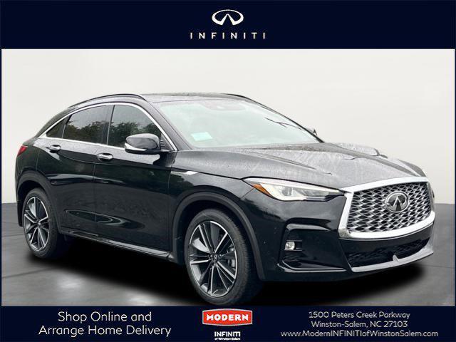 new 2025 INFINITI QX55 car, priced at $52,175