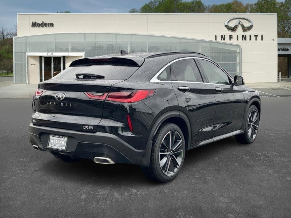 new 2025 INFINITI QX55 car, priced at $50,002