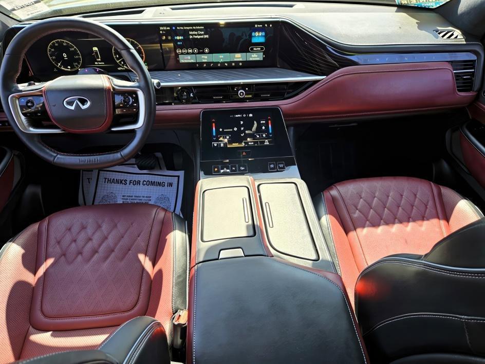 used 2025 INFINITI QX80 car, priced at $97,900