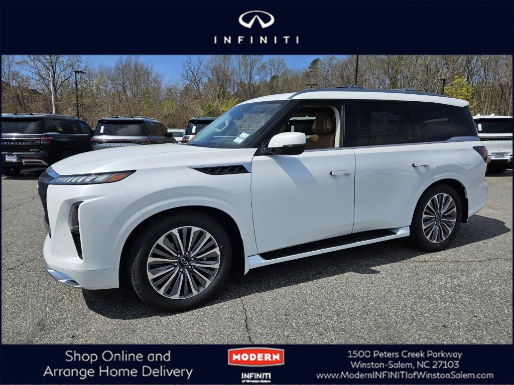 new 2025 INFINITI QX80 car, priced at $107,485