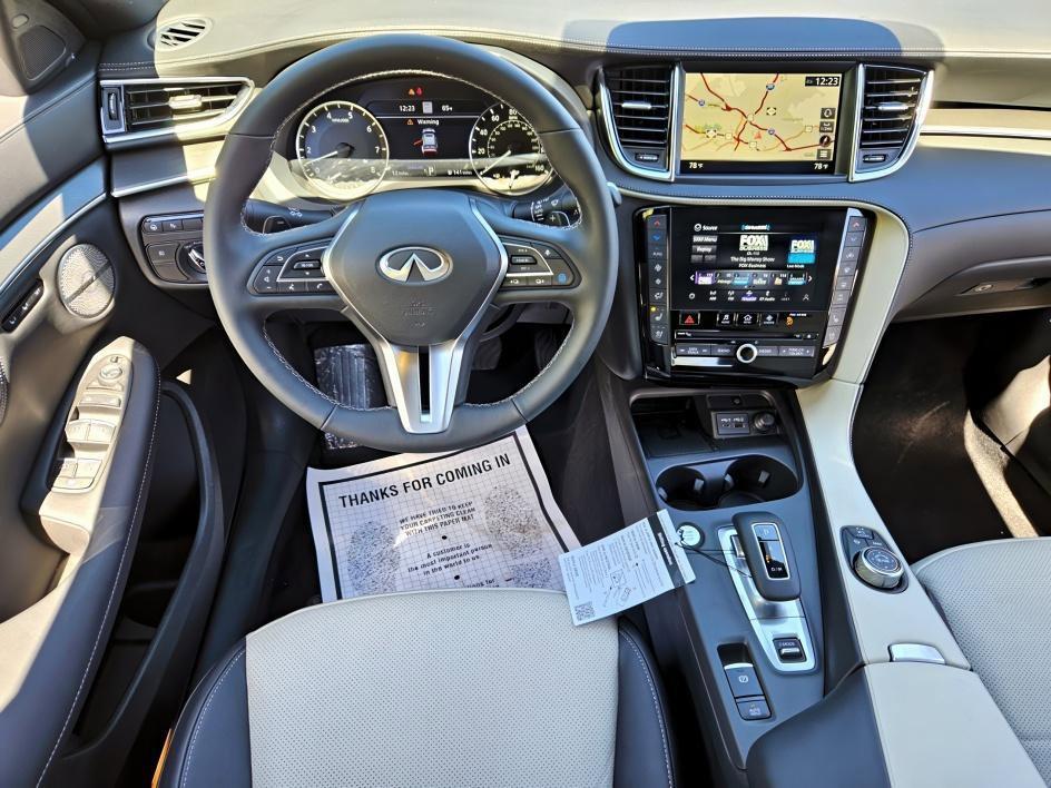 new 2025 INFINITI QX55 car, priced at $55,533