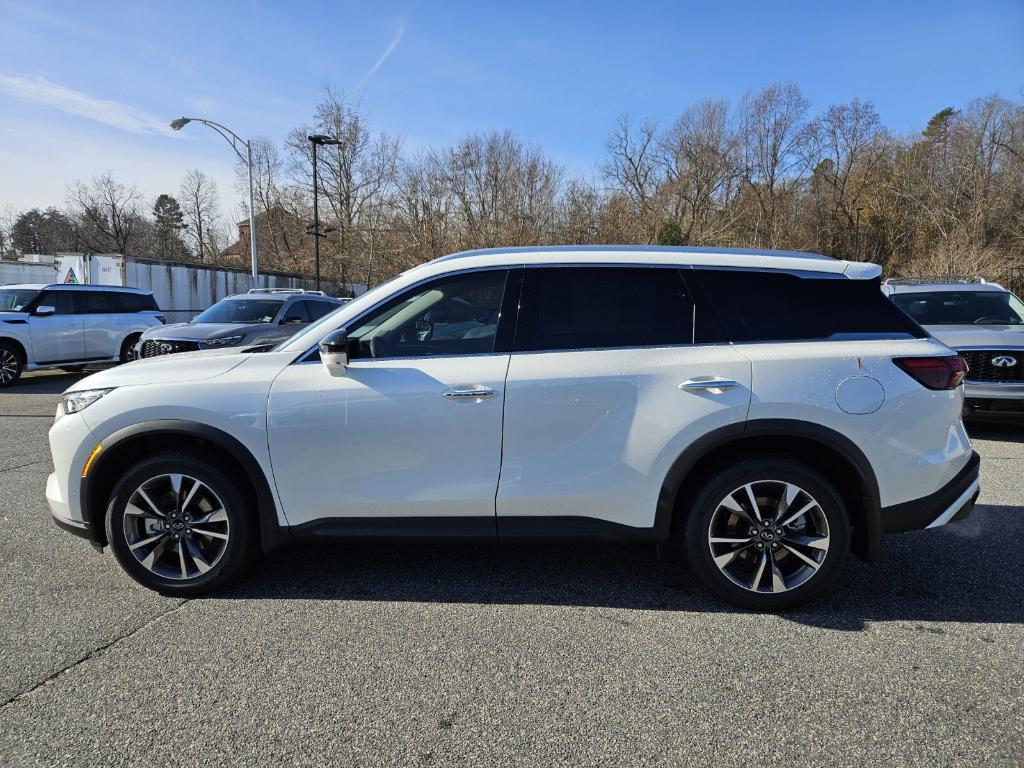 new 2025 INFINITI QX60 car, priced at $58,674