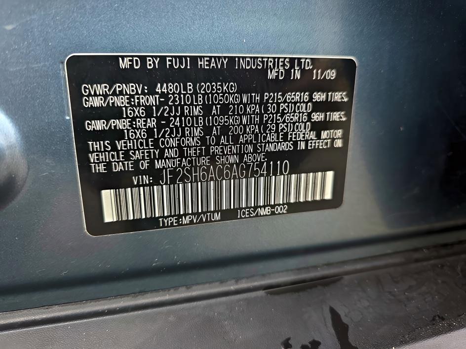 used 2010 Subaru Forester car, priced at $7,991