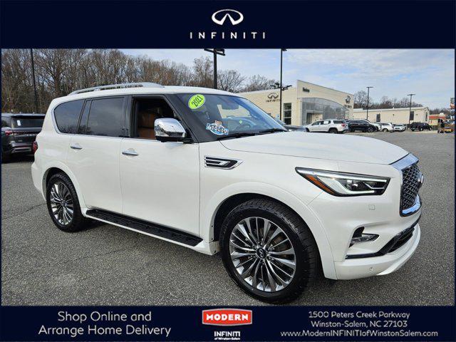 used 2021 INFINITI QX80 car, priced at $47,991