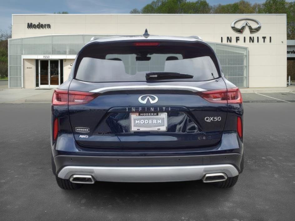 new 2025 INFINITI QX50 car, priced at $48,276