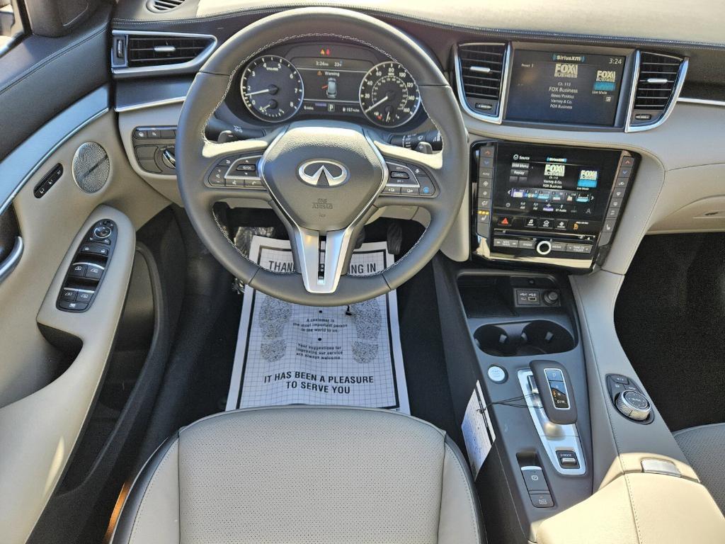 new 2025 INFINITI QX50 car, priced at $47,402