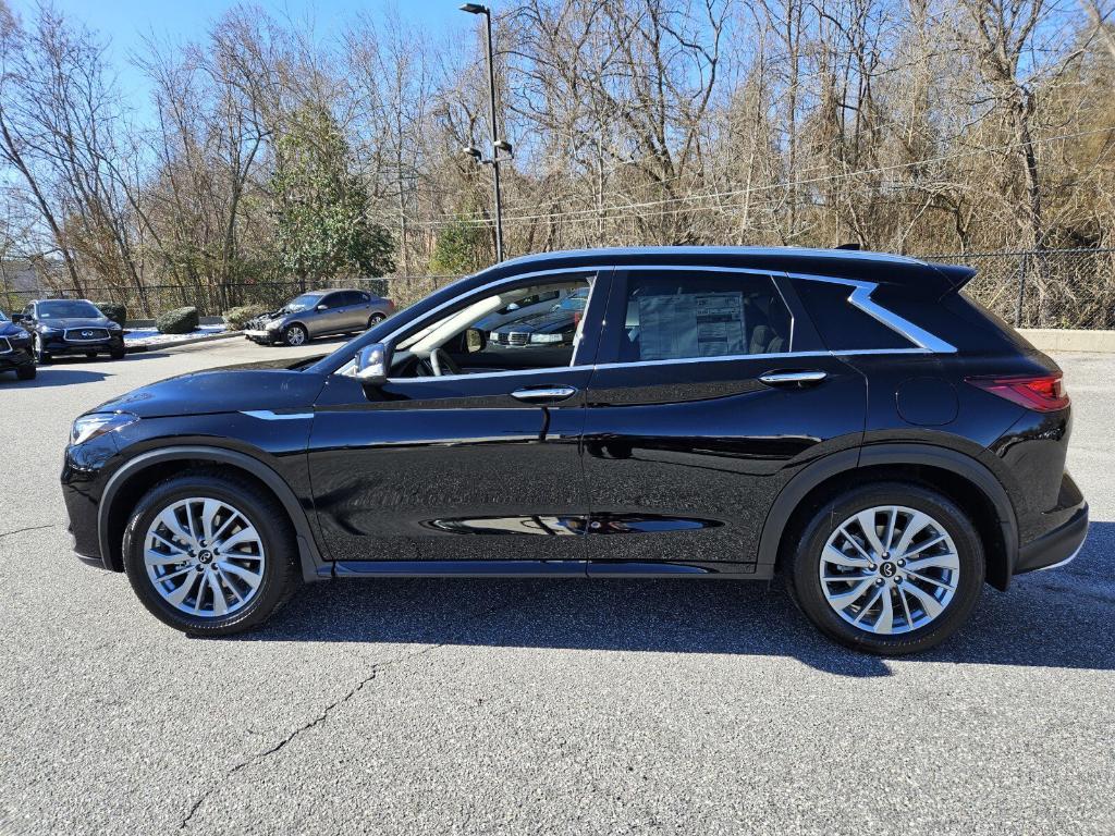 new 2025 INFINITI QX50 car, priced at $47,402