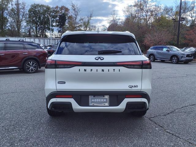 new 2025 INFINITI QX60 car, priced at $58,578