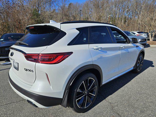 new 2025 INFINITI QX50 car, priced at $54,260