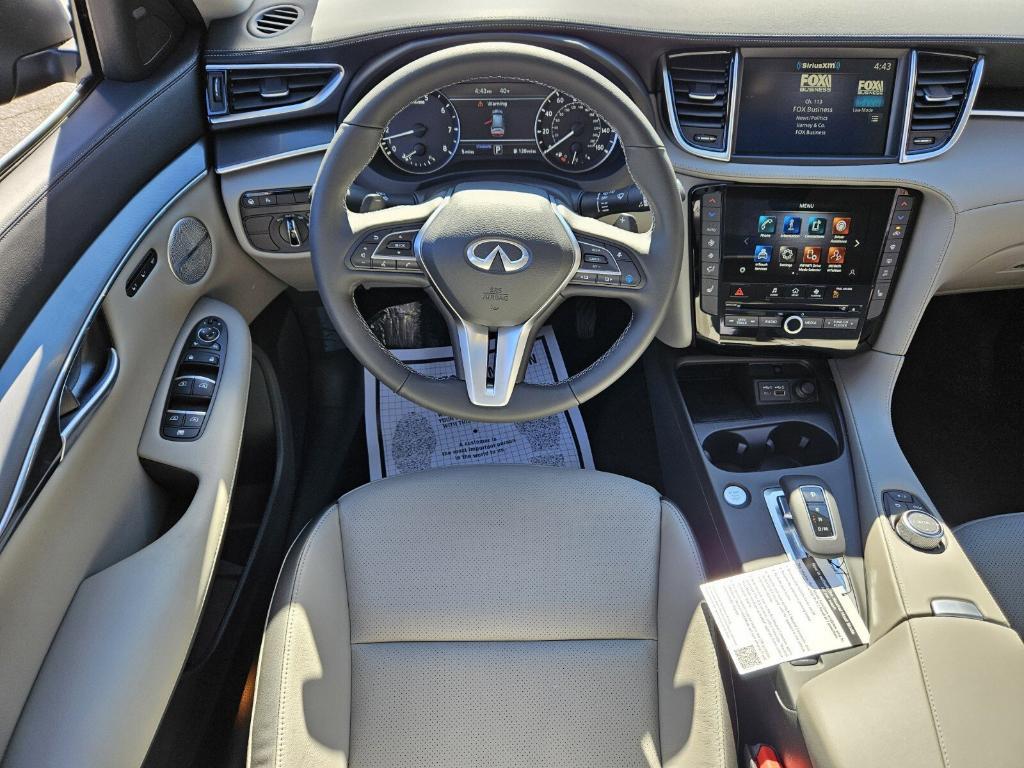 new 2025 INFINITI QX50 car, priced at $47,402