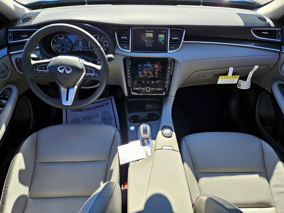new 2025 INFINITI QX50 car, priced at $47,402