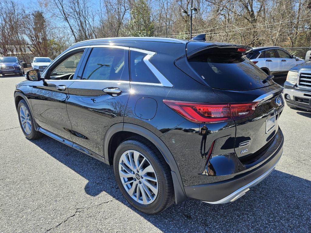 new 2025 INFINITI QX50 car, priced at $47,402