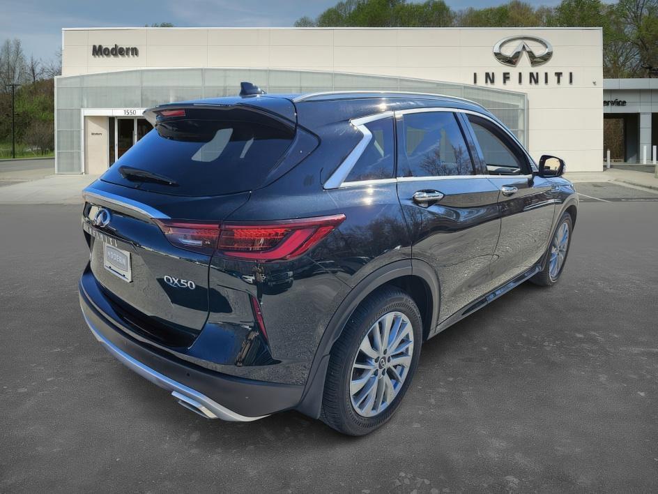 new 2025 INFINITI QX50 car, priced at $47,402