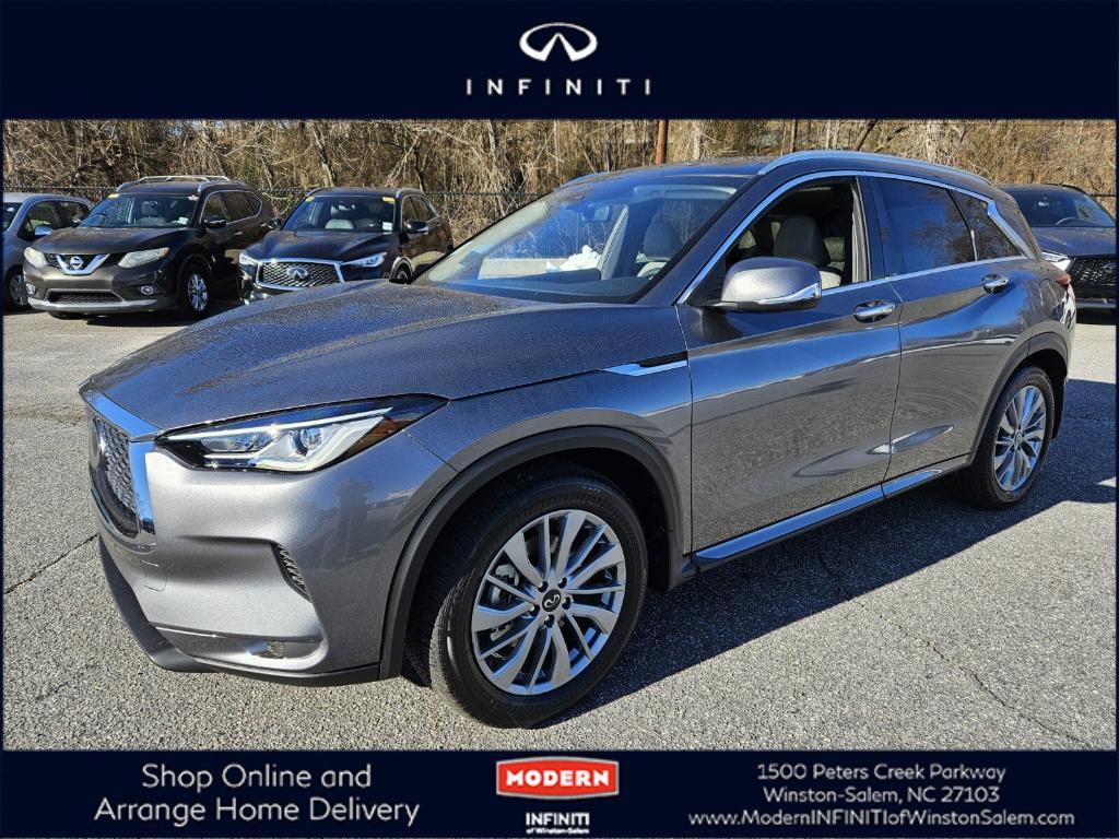 new 2025 INFINITI QX50 car, priced at $47,402