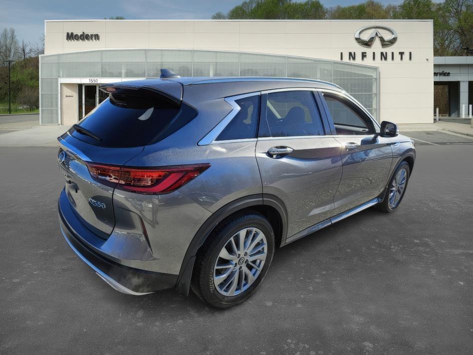 new 2025 INFINITI QX50 car, priced at $47,402