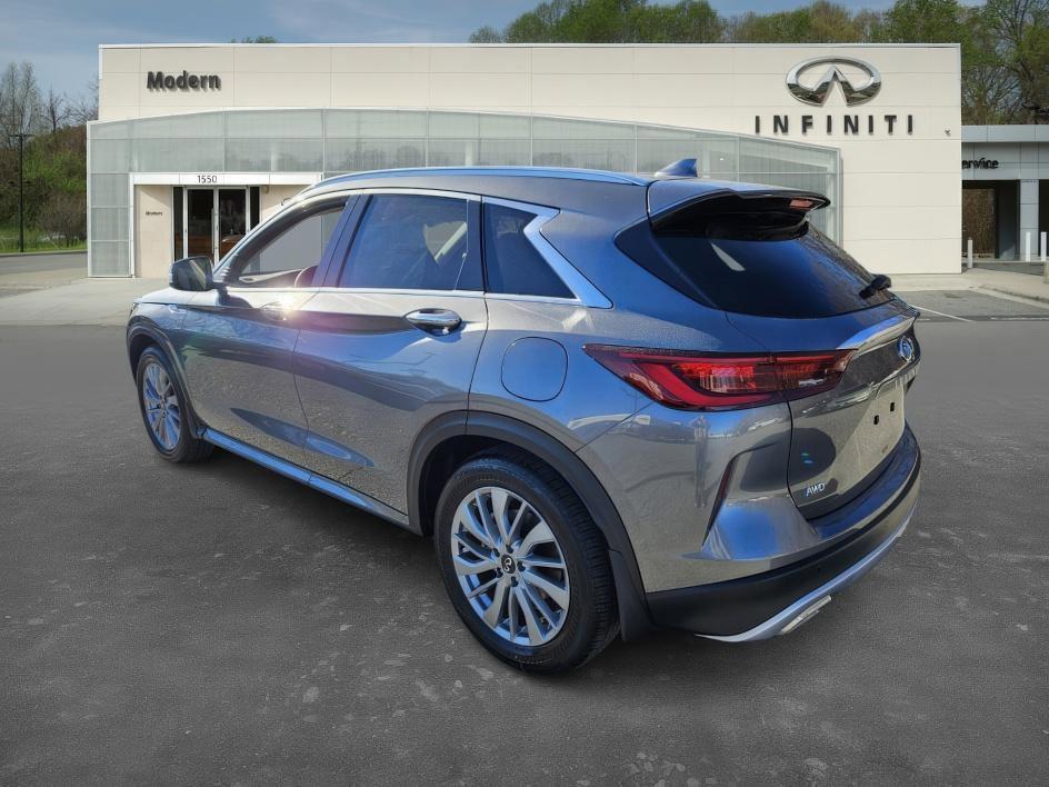 new 2025 INFINITI QX50 car, priced at $47,402
