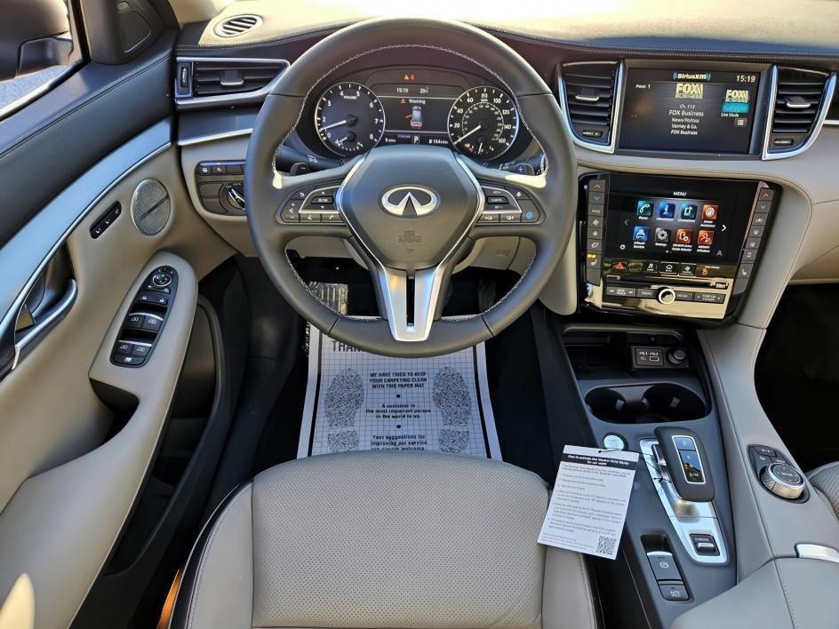 new 2025 INFINITI QX50 car, priced at $47,402