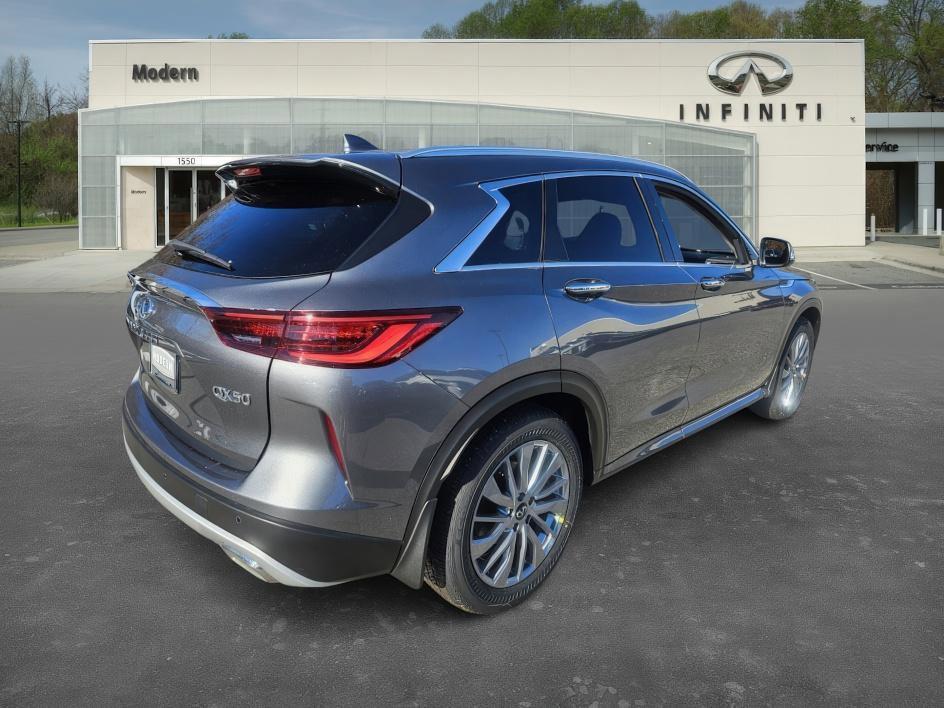 new 2025 INFINITI QX50 car, priced at $47,402