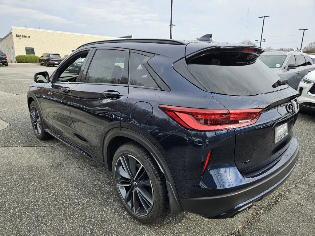 new 2025 INFINITI QX50 car, priced at $51,242