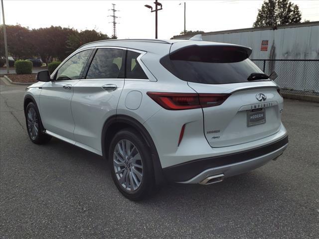 new 2025 INFINITI QX50 car, priced at $51,210