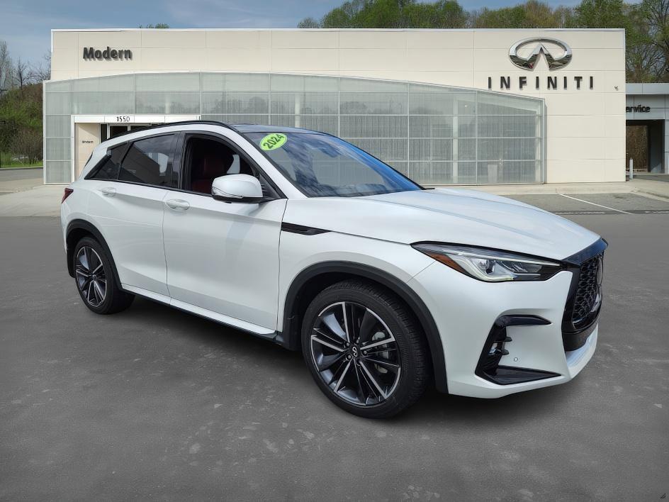 used 2024 INFINITI QX50 car, priced at $36,649