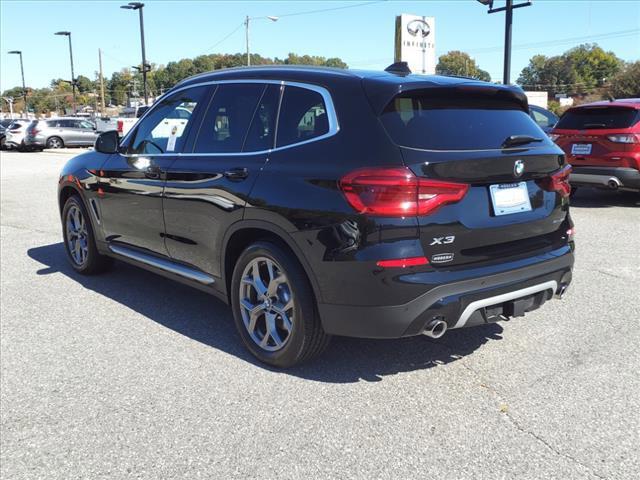 used 2021 BMW X3 car, priced at $33,999