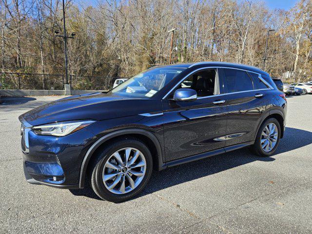 used 2021 INFINITI QX50 car, priced at $23,999