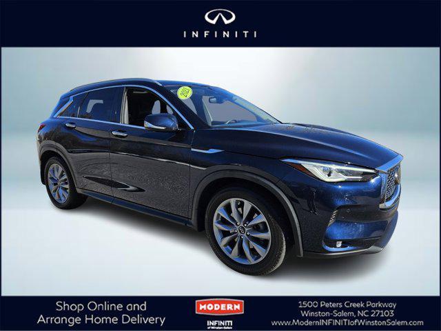 used 2021 INFINITI QX50 car, priced at $23,999