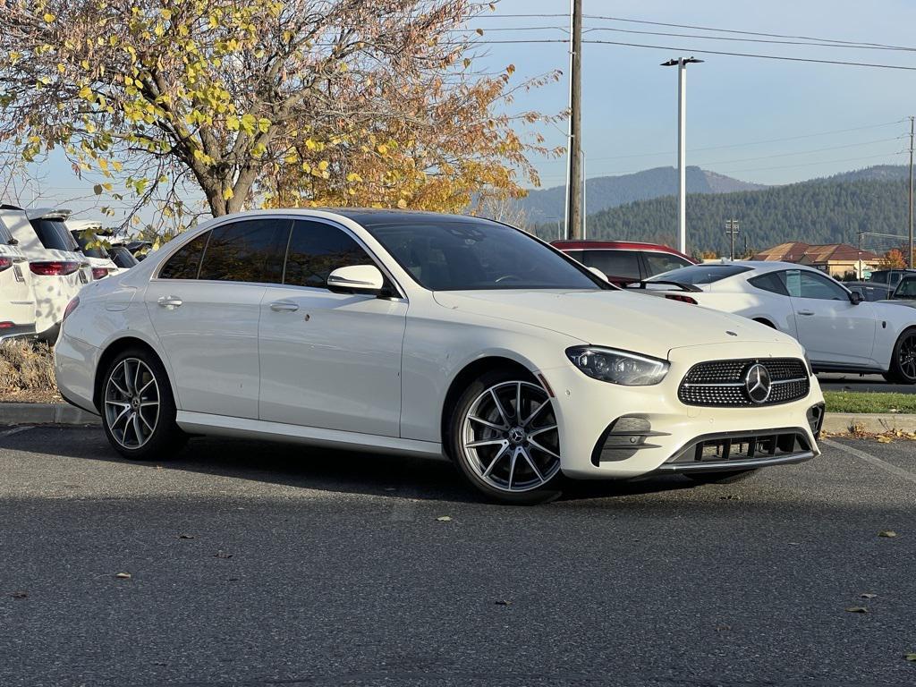 used 2021 Mercedes-Benz E-Class car, priced at $39,991