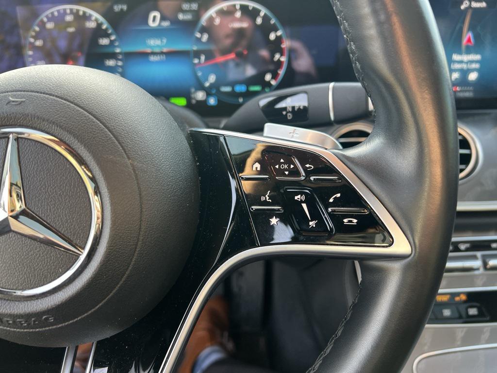 used 2021 Mercedes-Benz E-Class car, priced at $39,991