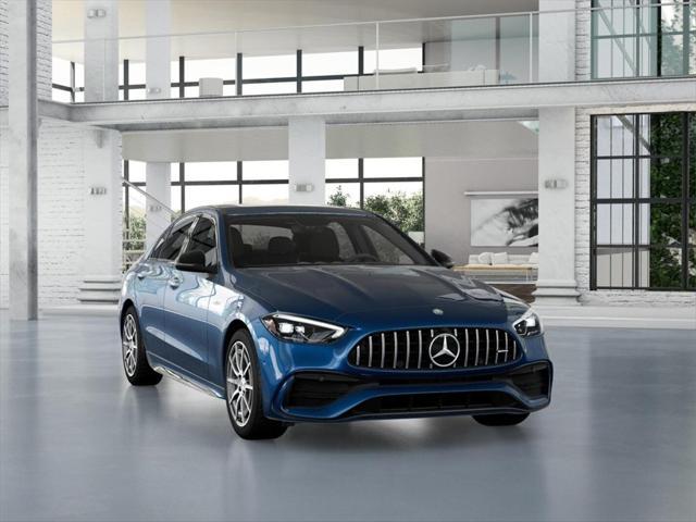 new 2025 Mercedes-Benz AMG C 43 car, priced at $69,060