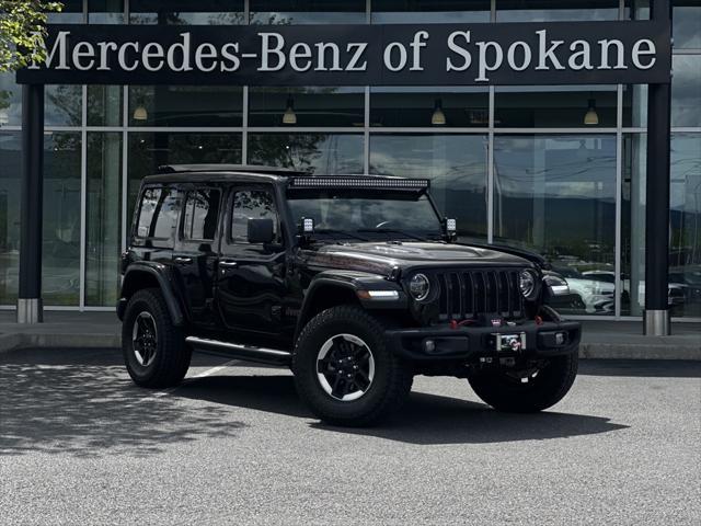 used 2020 Jeep Wrangler Unlimited car, priced at $43,892