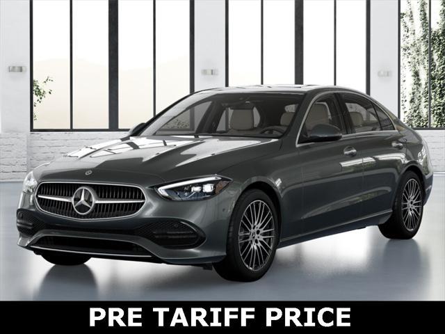 new 2025 Mercedes-Benz C-Class car, priced at $54,885