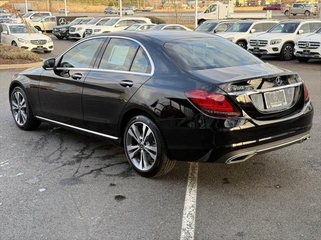 used 2021 Mercedes-Benz C-Class car, priced at $37,991