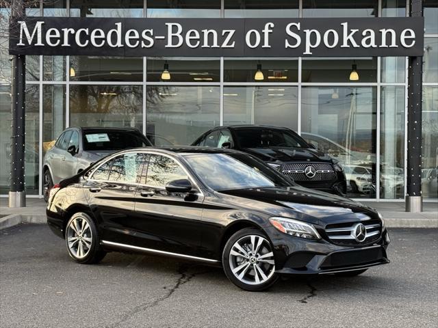 used 2021 Mercedes-Benz C-Class car, priced at $37,991