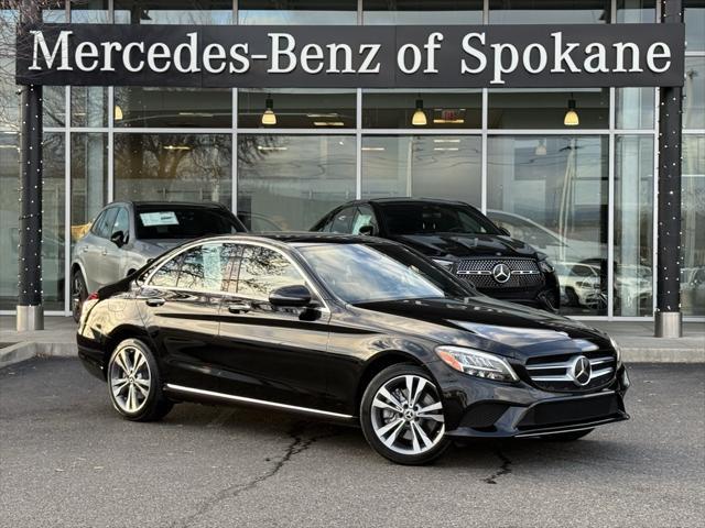 used 2021 Mercedes-Benz C-Class car, priced at $37,991