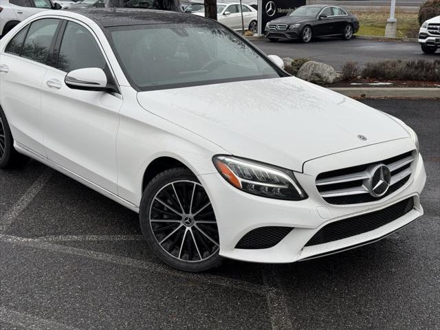 used 2021 Mercedes-Benz C-Class car, priced at $34,991