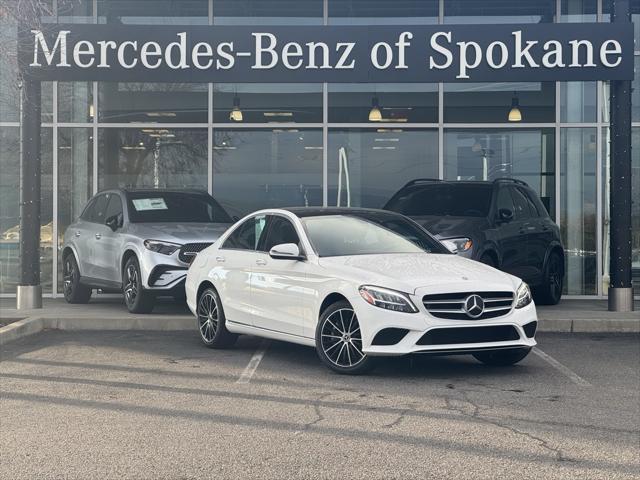 used 2021 Mercedes-Benz C-Class car, priced at $33,845