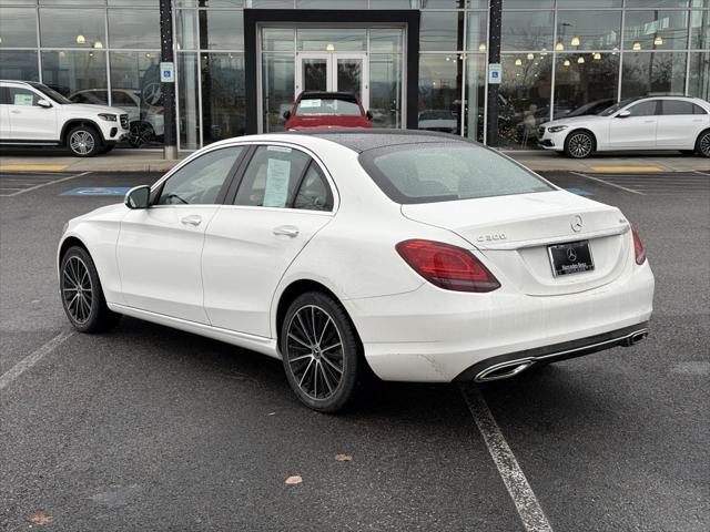 used 2021 Mercedes-Benz C-Class car, priced at $34,991