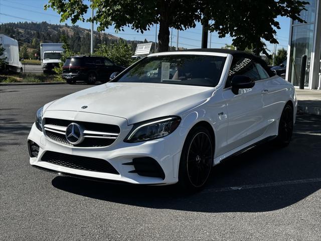 used 2020 Mercedes-Benz AMG C 43 car, priced at $43,974