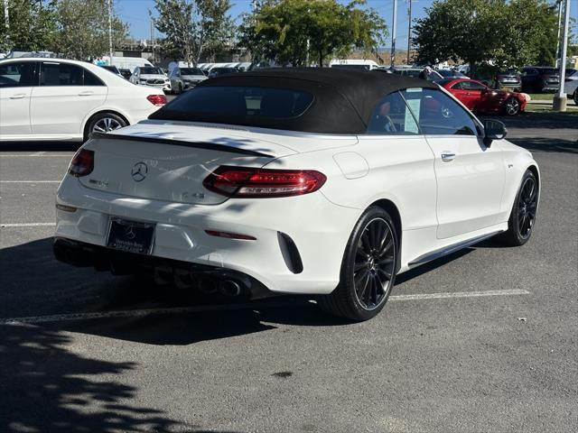 used 2020 Mercedes-Benz AMG C 43 car, priced at $43,974