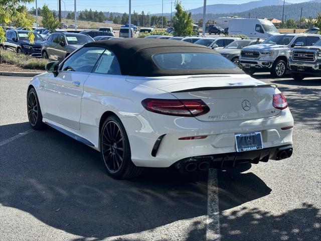 used 2020 Mercedes-Benz AMG C 43 car, priced at $43,974